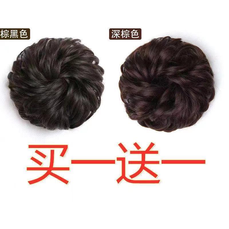 

Имитация Милый Пучок Китайский Древний Стиль Пушистое Кольцо для Волос Brown black + dark brown