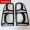 ABS Matte Black Tail light Cover Accessories For Toyota Hilux Vigo 2012 2013 2014 Rear Lamp Hood Car Exterior Parts