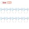 1-20pcs Laser Holographic Glow Headband for Christmas Halloween Party Costume Decoration Accessory Home Celebration