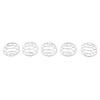 5pcs Stainless Steel Protein Shaker Spring Ball Type Blender Metal Bottle Mixer Protein Shaker Ball Large Size