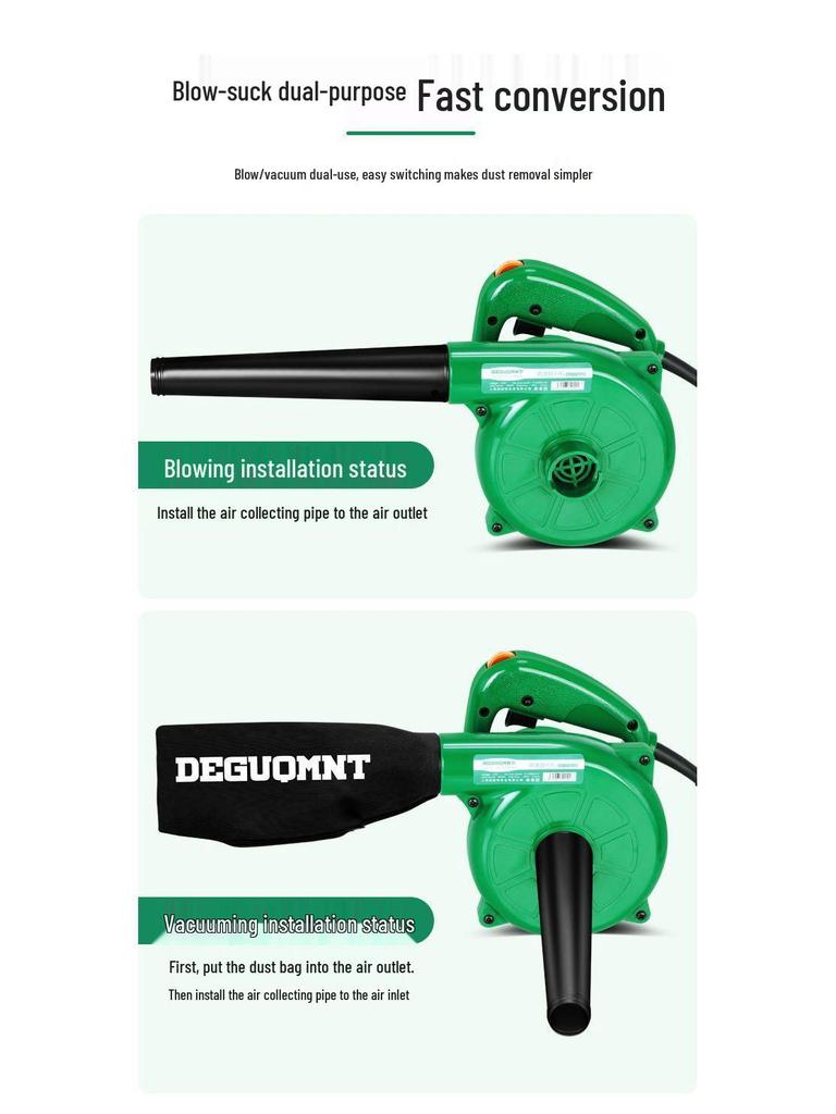 220V High-Power Industrial Blower & Dust Collector