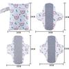 Graphene-Enhanced Washable Cotton Menstrual Pad - Leak-Proof & Absorbent