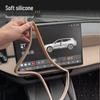 Volvo XC70 Center Console Displayschutz & Navigationsblende Silikonpad - Passend für 26 Modelle