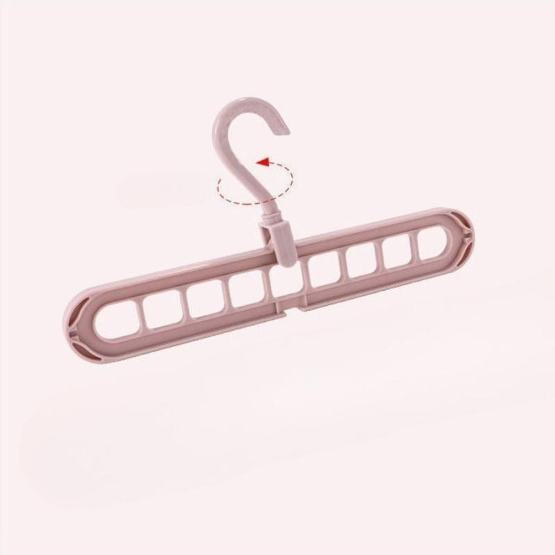 2/5pcs Magic Multi-port Support Hangers for Clothes Drying Rack Multifunction Plastic Clothes Rack Drying Hanger Storage Hangers