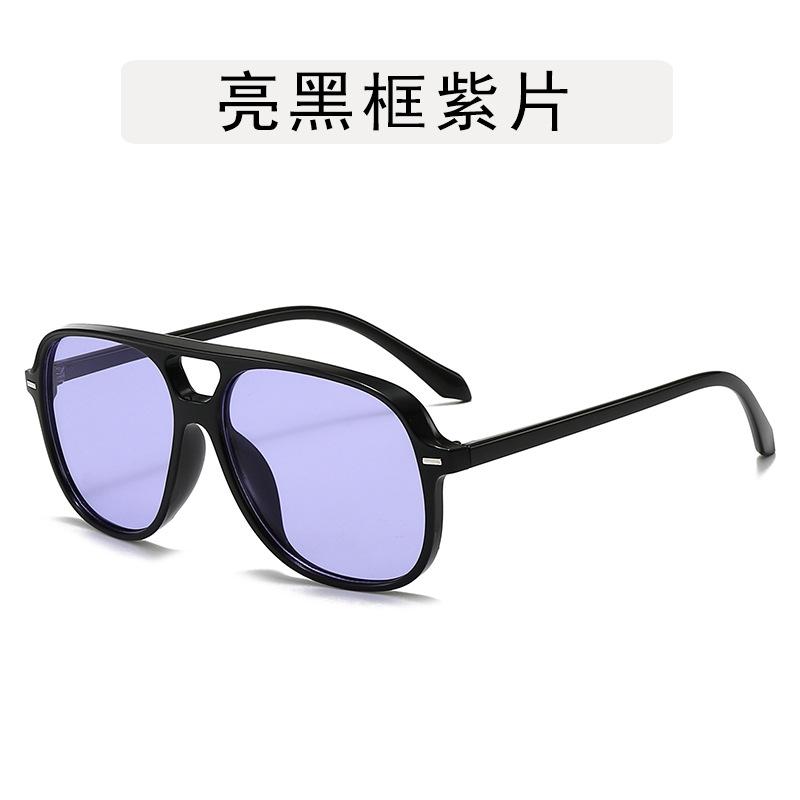 Vintage Style Women Sun Glasses Double Bridge UV400 Protection Sunglasses for Men Driving Fishing Woman Sun Glass
