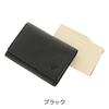 Business Card Holder Cowhide Genuine Leather Black [Orobianco] Men's