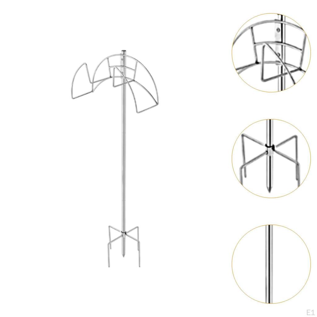Gartenschlauchhalter, Rollenständer, abnehmbar, robustes Mehrzweck-Organizer-Lagerregal für