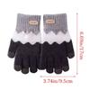 Warm Kids Winter Gloves Windproof Full Finger Children Mittens Soft Elastic Baby Gloves for 6-14 Years Old Baby Boys Girls