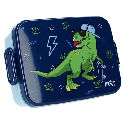 [A3070] - Lunch Box 'Dinosaur' Blue Green - 16x13x5 Cm