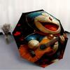 Guitar Doraemon Automatic Open Umbrella Compact Foldable Design, Durable Fabric for Casual Birthdays, Christmas S A0820085