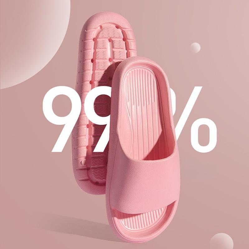 Pantoufles de nuage Super légères pour femmes, sandales d'été de plage à semelle souple, tongs EVA pour hommes et dames, diapositives antidérapantes pour salle de bain à domicile