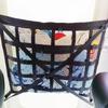 Car Ceiling Storage Net Pocket Auto Stowing Tidying Accessories Car Roof Storage Bag Interior Cargo Net Breathable Mesh Bag