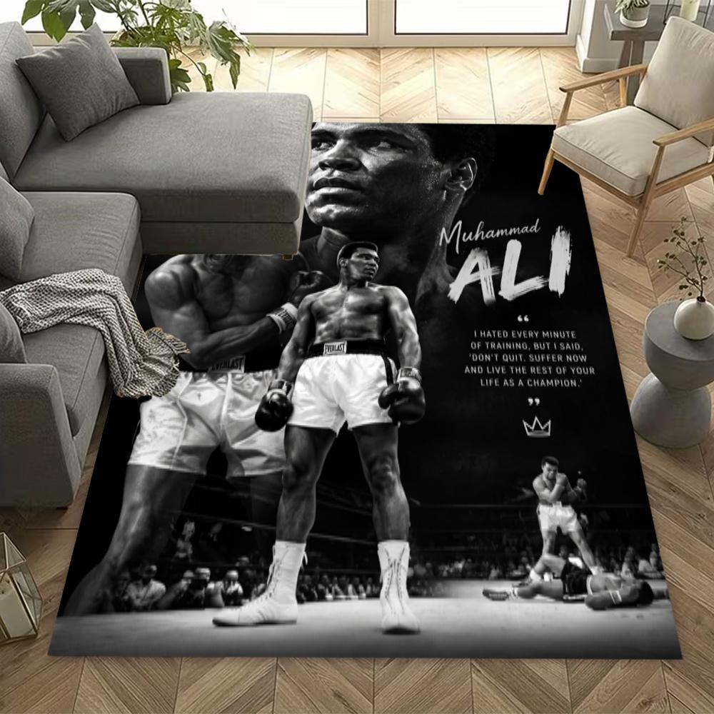 Tyson Iron Mike Tyson Legend Carpet Suitable For Bedrooms Decorate Room Living Rooms Foyer Antislip Carpet Anime Office Decor