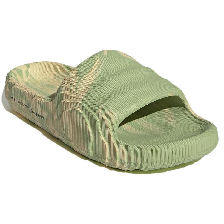 Adidas Adilette 22 Slides 'Magic Lime Desert Sand' GY1597