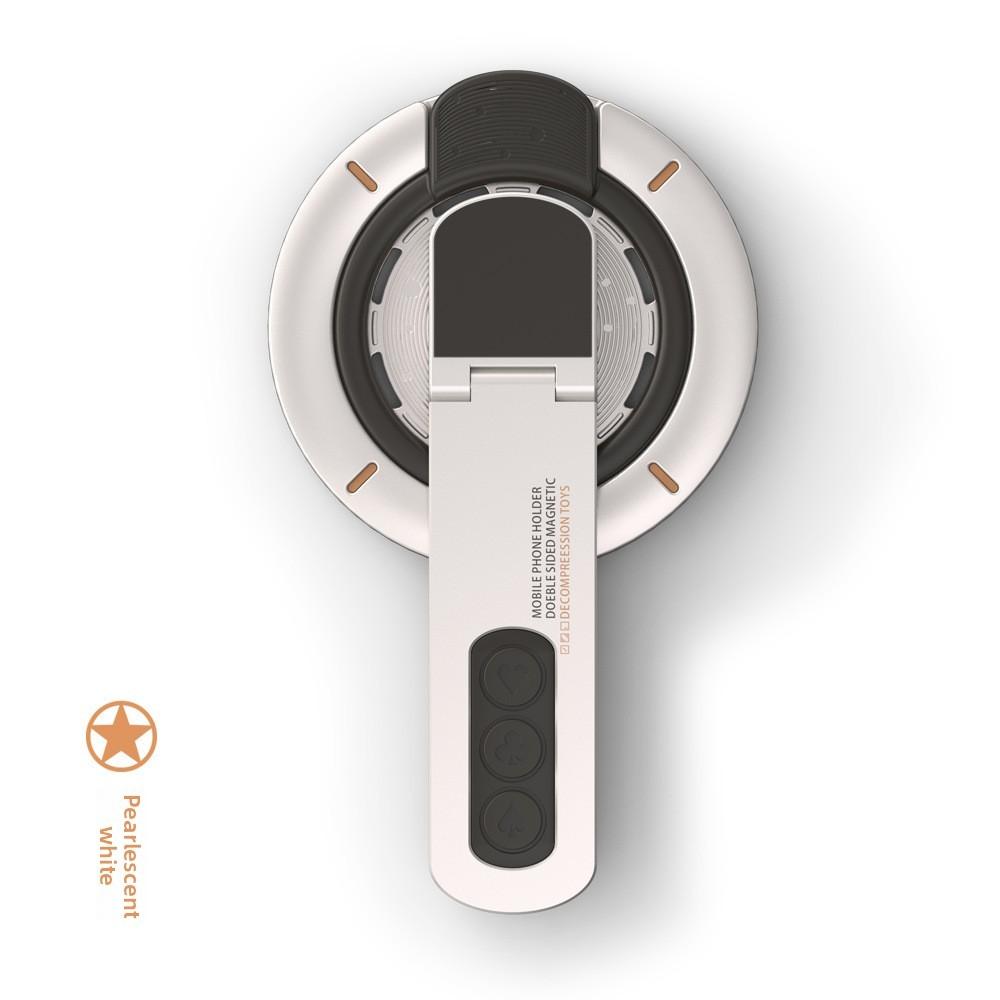 Magnetic Phone Holder Desktop Stand With 360 Degree Rotation For Universal Smartphone Use