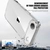 KEYSION Shockproof Armor Clear Case for iPhone 17 Air Transparent Soft TPU Silicone+PC Phone Back Cover for iPhone 17 Air 2025