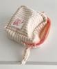 Nuaname Peach Basket Stripe Pouch