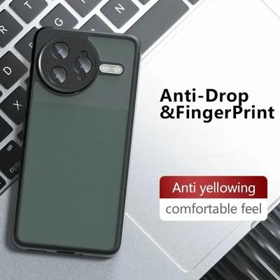 F7 Matte Shockproof Phone Case for Poco F7 Ultra Hard Bumper Soft Clear Back Cover for Poco F7 Pro F7Ultra Shell
