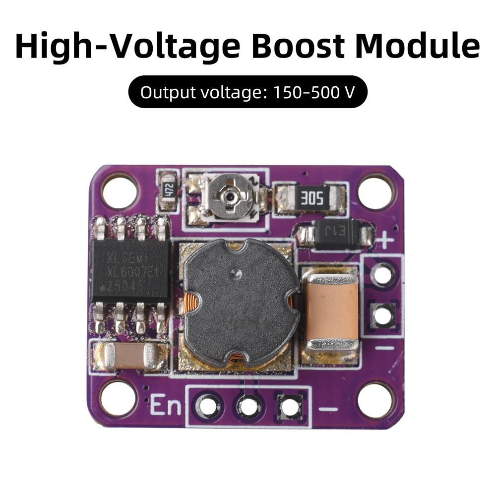 DC-DC Boost Converter Module 3.6-20V to 120-500V High Voltage Power Supply Mini Size for DIY Projects