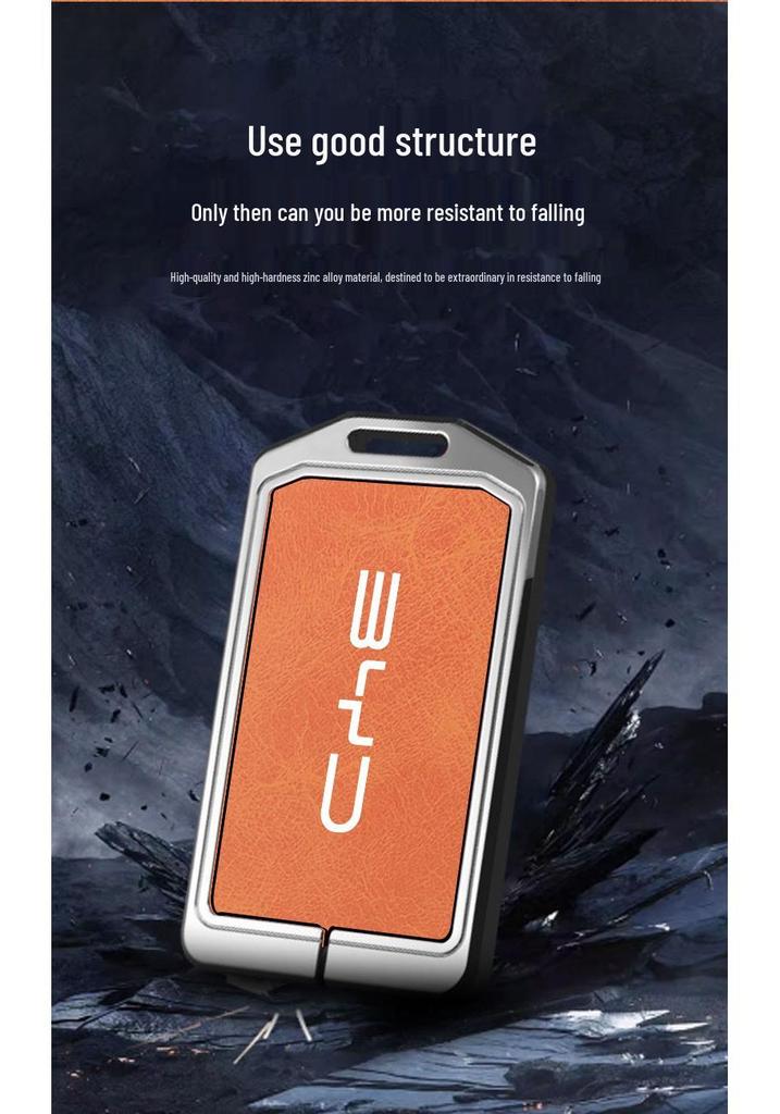 BYD Card Key Case for Song, Yuan, DMI Max, Han, Tang, Qin, Seagull, Destroyer 05 - New Model Protective Shell & Buckle