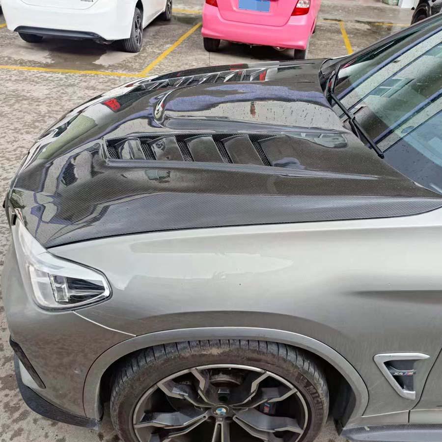 BMW F97 X3M / G01 F98 X4M G02 Carbon Fiber Hood Kit