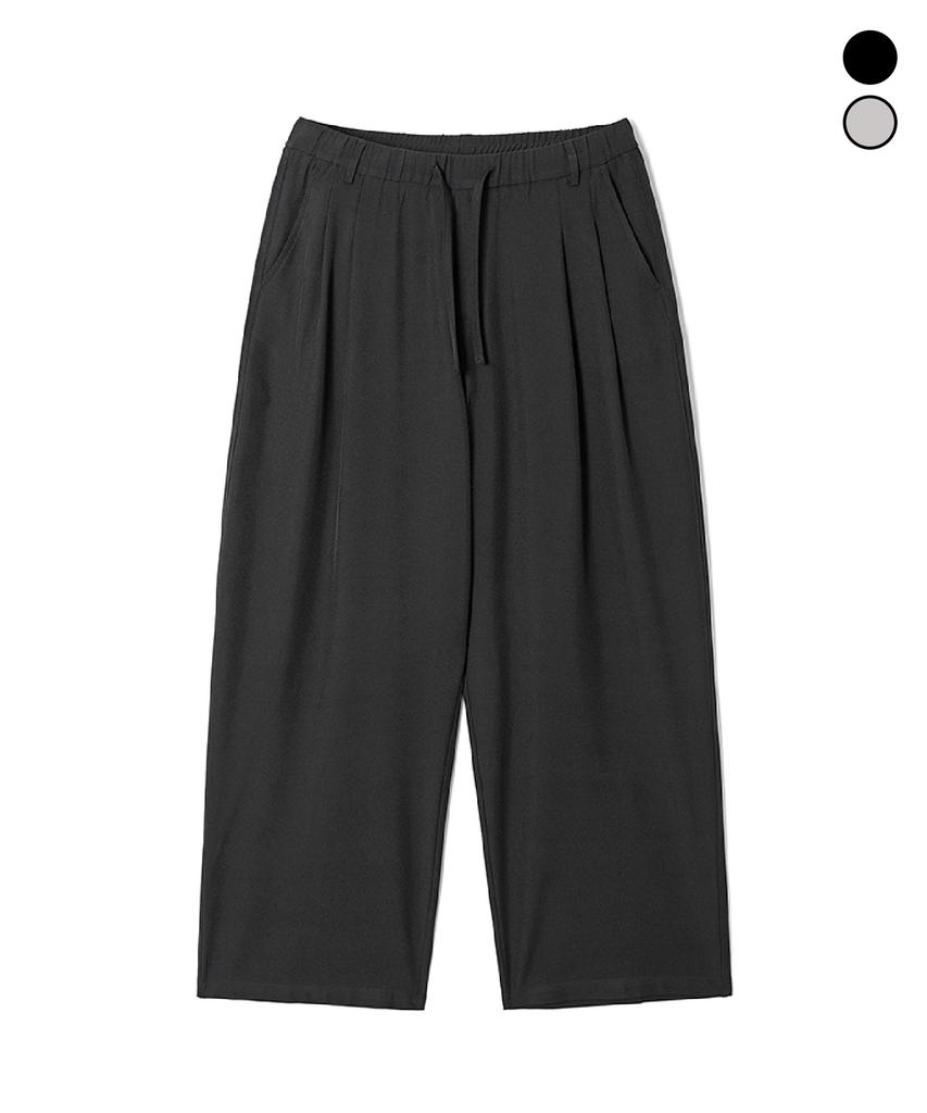 ADHOC Men'S T/R Double-Pleat Wide Pants (2 Colors) (Hc6Lpa1)