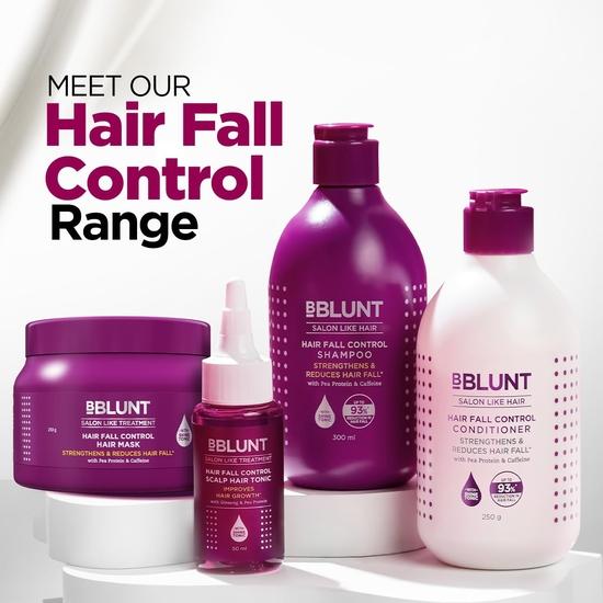 BBLUNT Hair Fall Control Hair Mask & Caffeine for Stronger Hair-250 G | Reduces Hair Fall | Strengthens Hair