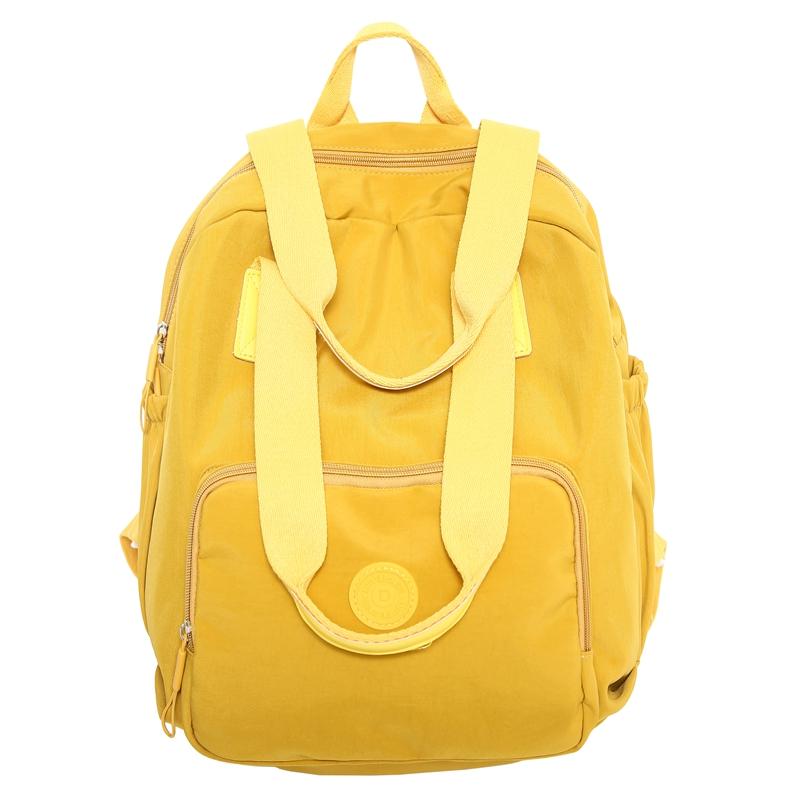 Rucsac Culoare Solidă Geantă Multifuncțională pentru Femei Geantă de Mână cu Capacitate Mare pentru Studenți Geantă de Umăr