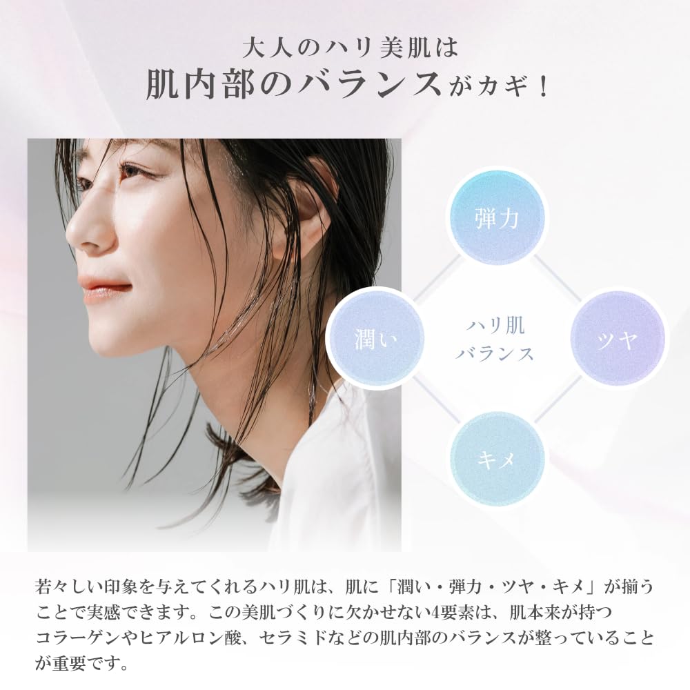 LUREAQU All-Time Cream 50g: Contains 5 Types of Collagen-compatible Peptides, 3 Types of Human-type Ceramides, and Hyaluronic Acid. Moisturizing