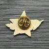 CCCP Soviet Communist Brooch, Retro, Hammer, Sickle, Red Five-star Emblem, Medal, Christmas Gift, Stocking Stuffers