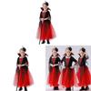 Halloween Costume Children Vampire Demon Witch Princess Dress For Stage Play