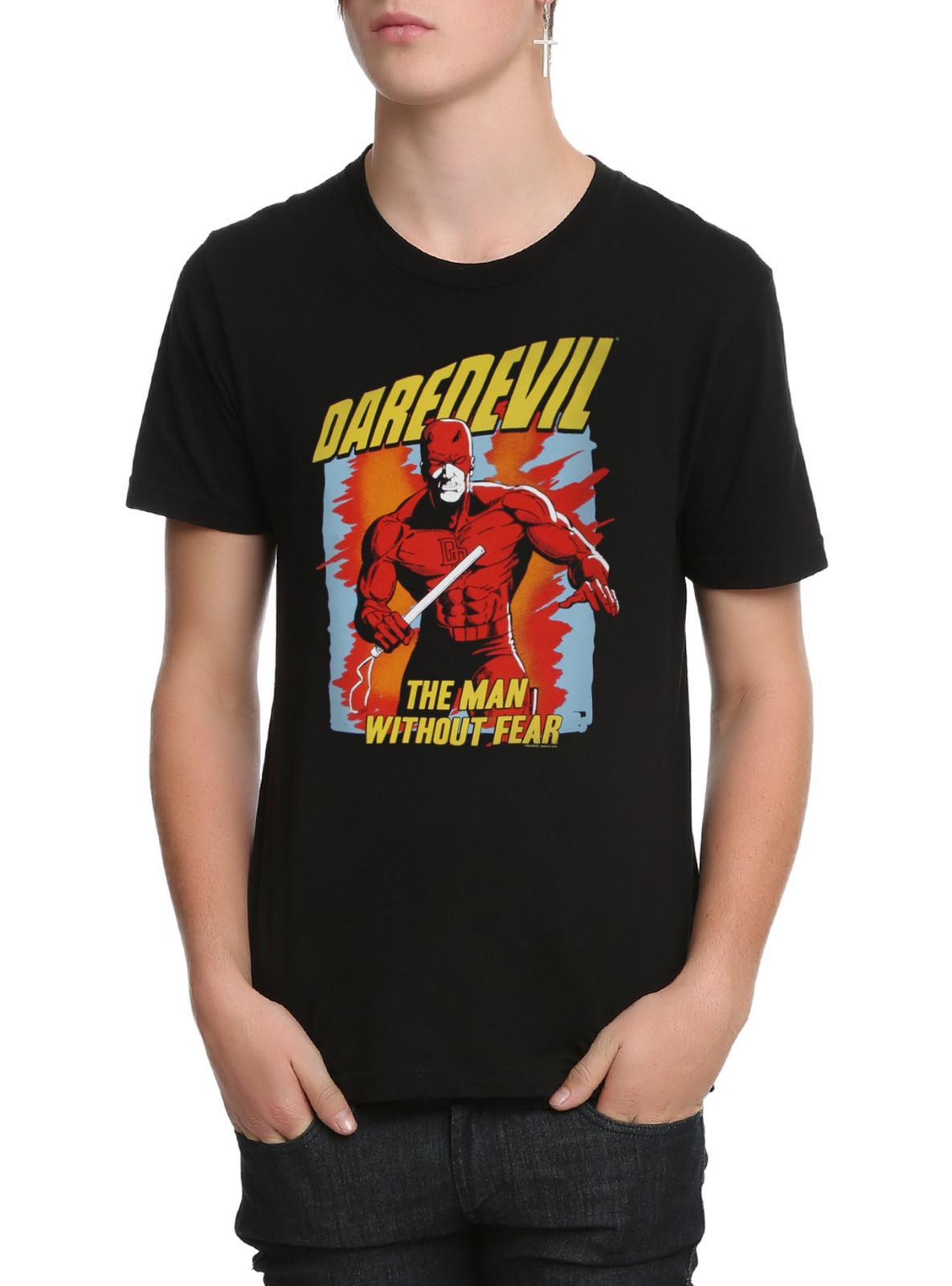 Marvel Daredevil Without Fear T-Shirt S разноцветный