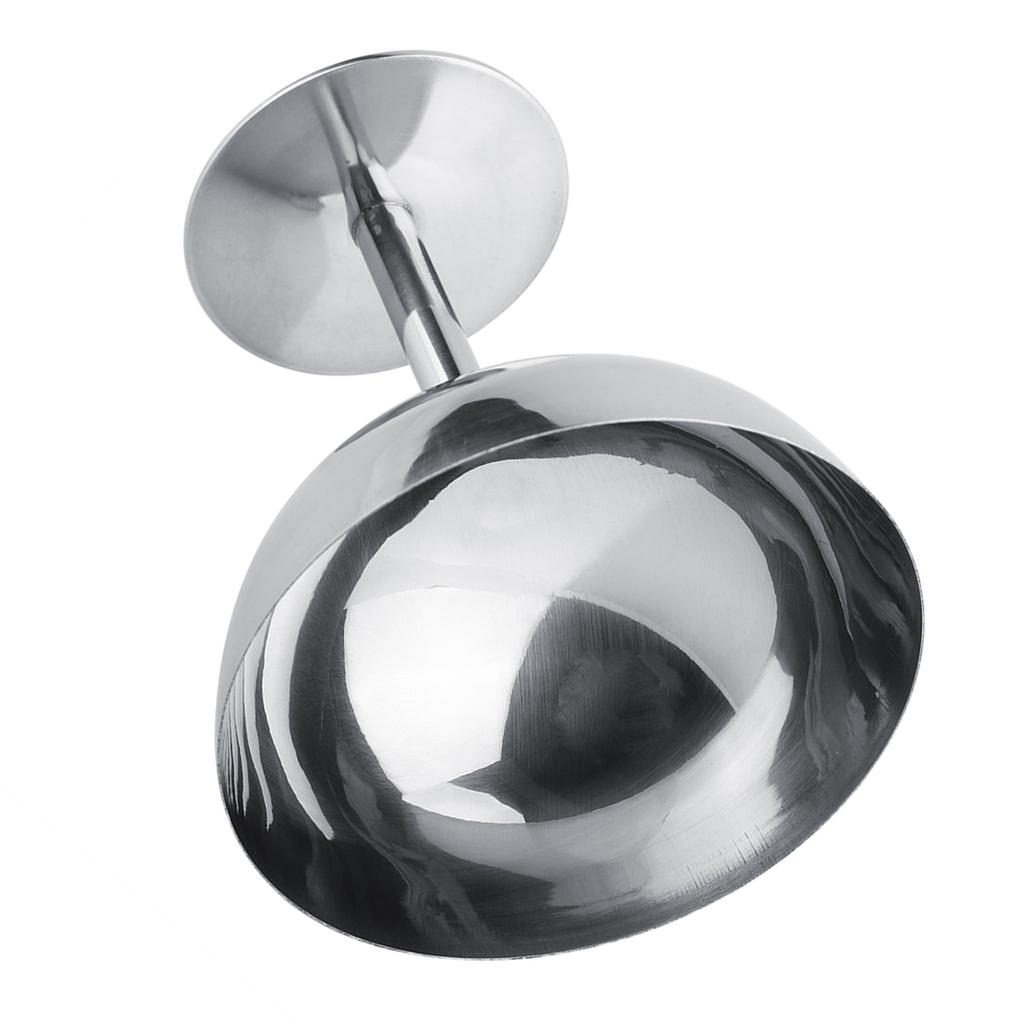 Stainless Steel Ice Cream Cups Serving Dessert Dish Bowls for Salad Fruit Pudding(Tall)