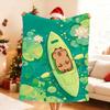 Capybara Summer Swimming Cartoon Blanket Soft Throw Blanket for Home Bedroom Bed Sofa Picnic Travel Office Rest Blanket Gift