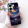 6.59'' Case For Xiaomi Poco X8 Pro 5G Cover Transparent Fashion Flowers Cute Cat Cool Painted Soft Casing 2511FPC34G