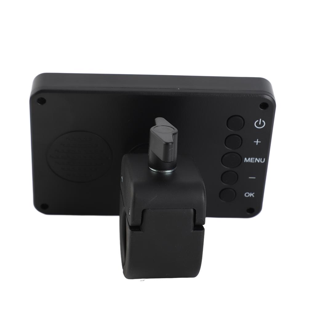 Handlebar Bike Mirror 1080P Bike Rear View Camera with 4.3in Display 110 Degrees  Wide Angle View Rotatable Bracket