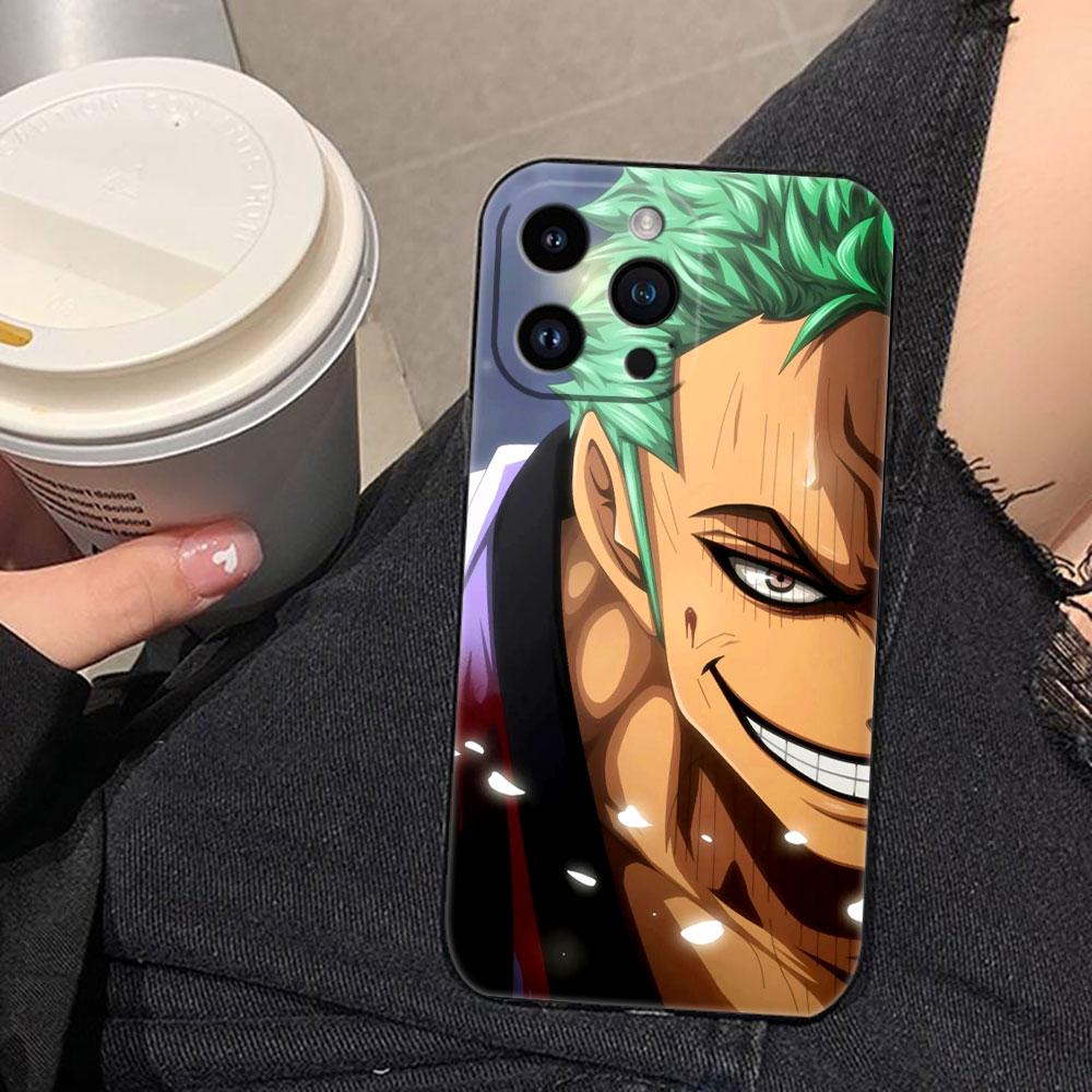 One Piece Luffy Zoro Cover Phone Case For iphone Apple 17 AIR 16E 16 15 14 13 12 11 Pro XR Max 8 7 Plus TPU Case Funda Shell