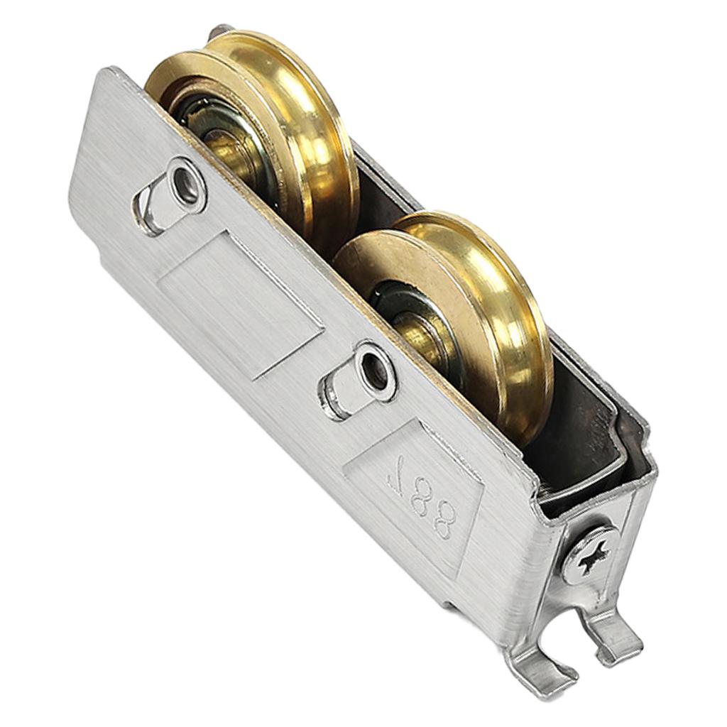 Upgrades Window Rollers Sliding Window Pulleys Steel/Nylon Window Glider Rollers Simple Installation for Sliding Doors