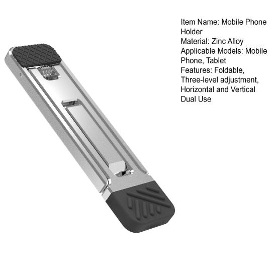 Mobile Phone Holder Foldable Self-adhesive Anti-slip Mini Invisible Multi-angle Adjustable Universal Multifunctional Phone