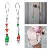 Christmas Tree Star Keychain Detachable Phone Lanyard for Fashion Individuals