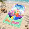 Fall Guys Custom Name Beach Towels Also Serve As Bath Towels Summer Essential a Musthave for the Outdoors the Beach and the Pool