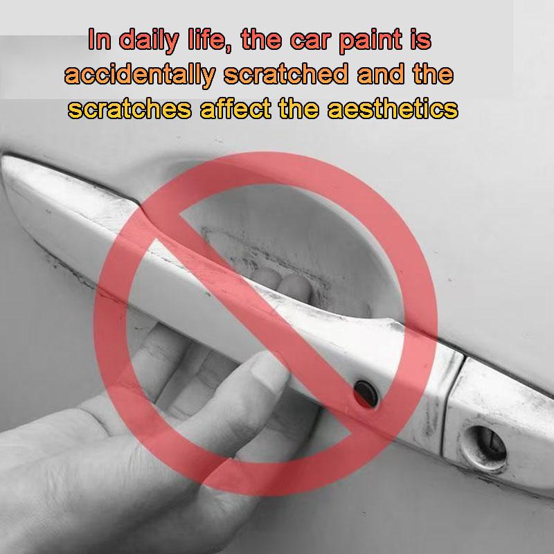 Car Accessories Door Handle Bowl Cover Protector,transparent Anti-scratch Sticker,for Toyota Corolla Prius Land Cruiser Rav4