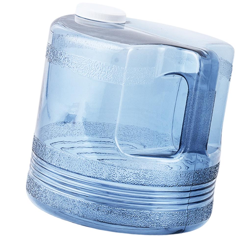 1 Gallon 4L Vattendestilleringsbehållare för Hem- och Kontorsbruk med Läcksäkert Lock Stor Kapacitet Ergonomiskt Handtag Flaska