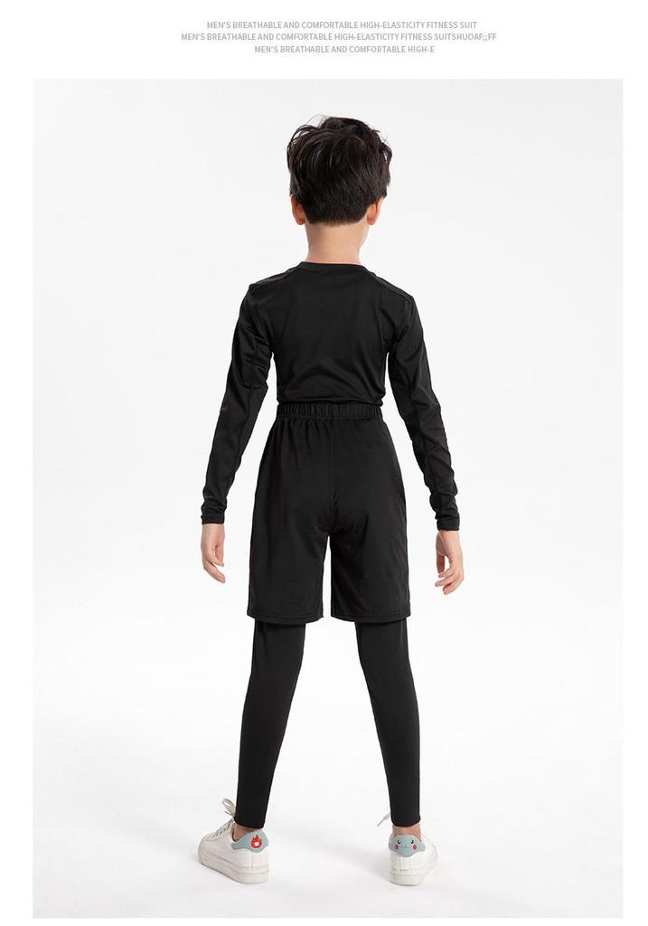 Children's Long-sleeve Quick-dry Sports Base Layer