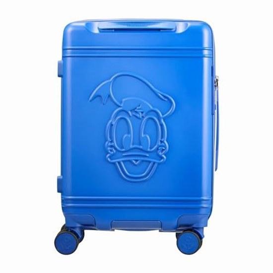 Suitcase S Size 30L Double Caster Shifure Lock Grip Master Zipper Type Disney HAP2212-48 DN1. Mickey Mouse Face Black