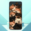 Animal Dog Puppy Phone Case For Motorola Moto G54 5G Painted Back Cover For Moto G54 Power G64 TPU Soft Fundas Customized Photo