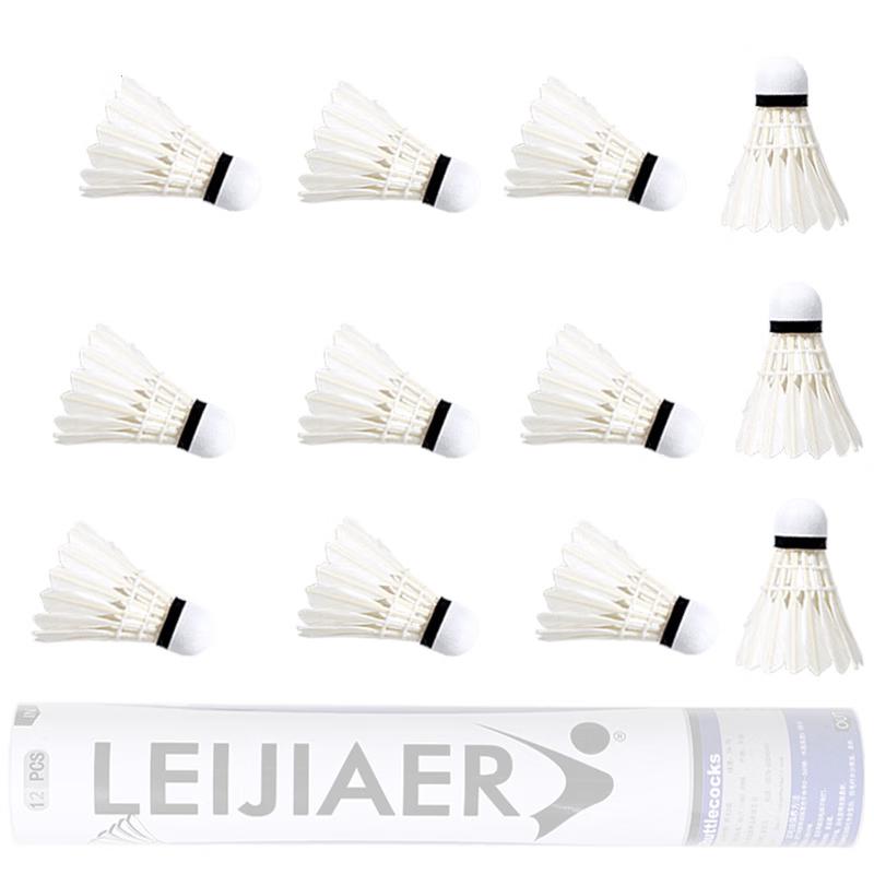 Norman 1001 Durable Badminton Shuttlecocks - 12 Pack