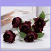 Wedding Paeonia Suffruticosa Artificial Flowers With Silk Material For Bridal Decor And Photography Props