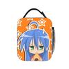 Anime Girls Lucky Star Insulated Lunch Bag Portable Izumi Konata Reusable Thermal Bag Lunch Box Tote Beach  Picnic Men Women