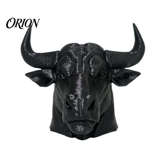 Tapa de Enganche de Remolque Resistente, Tapa Antipolvo con Forma de Cabeza de Toro y Caballo, Tapa Protectora de Ajuste Universal, Tapa Fácil de Instalar Negra Mate para SUV Todoterreno